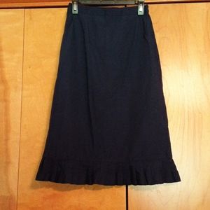 Adar Uniform Nurse Flounce Skirt